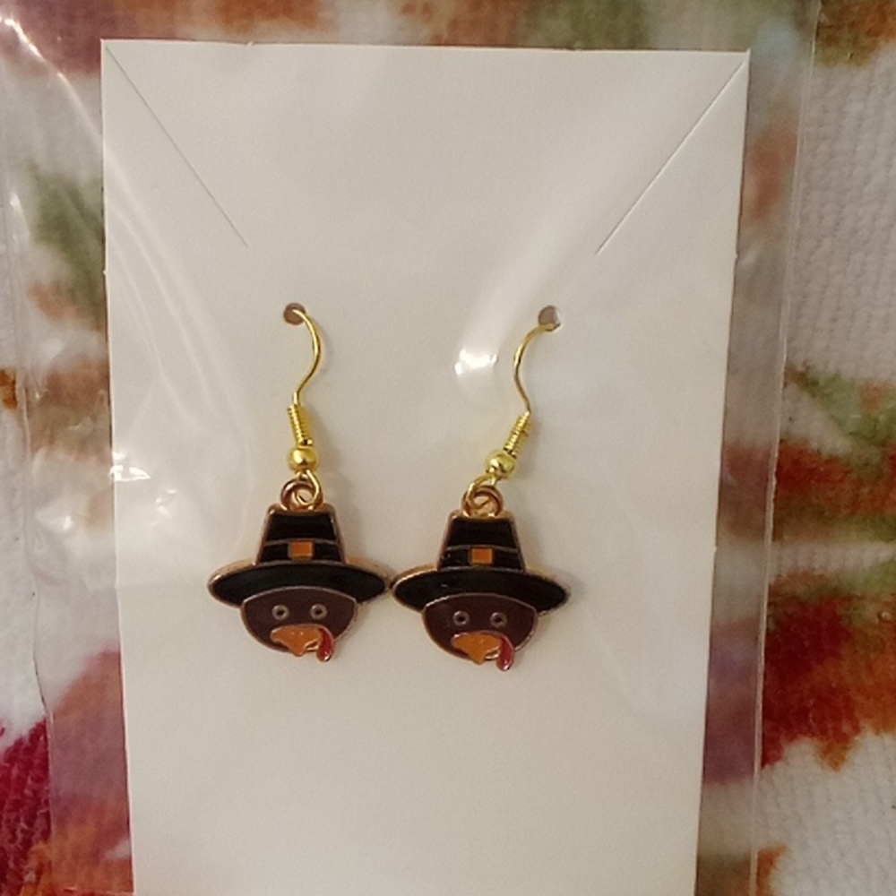 Turkey Earrings 🦃